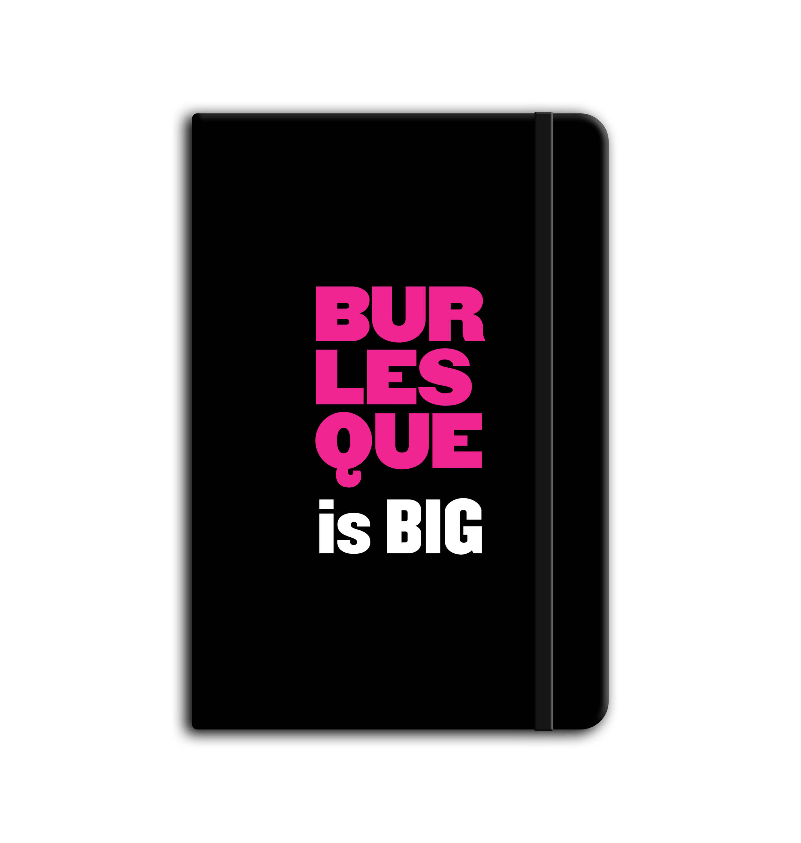 Black Notebook Front