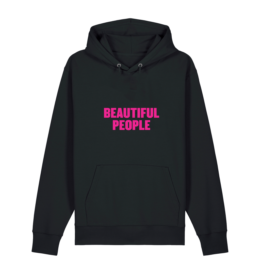 Black Printed Sweater Front