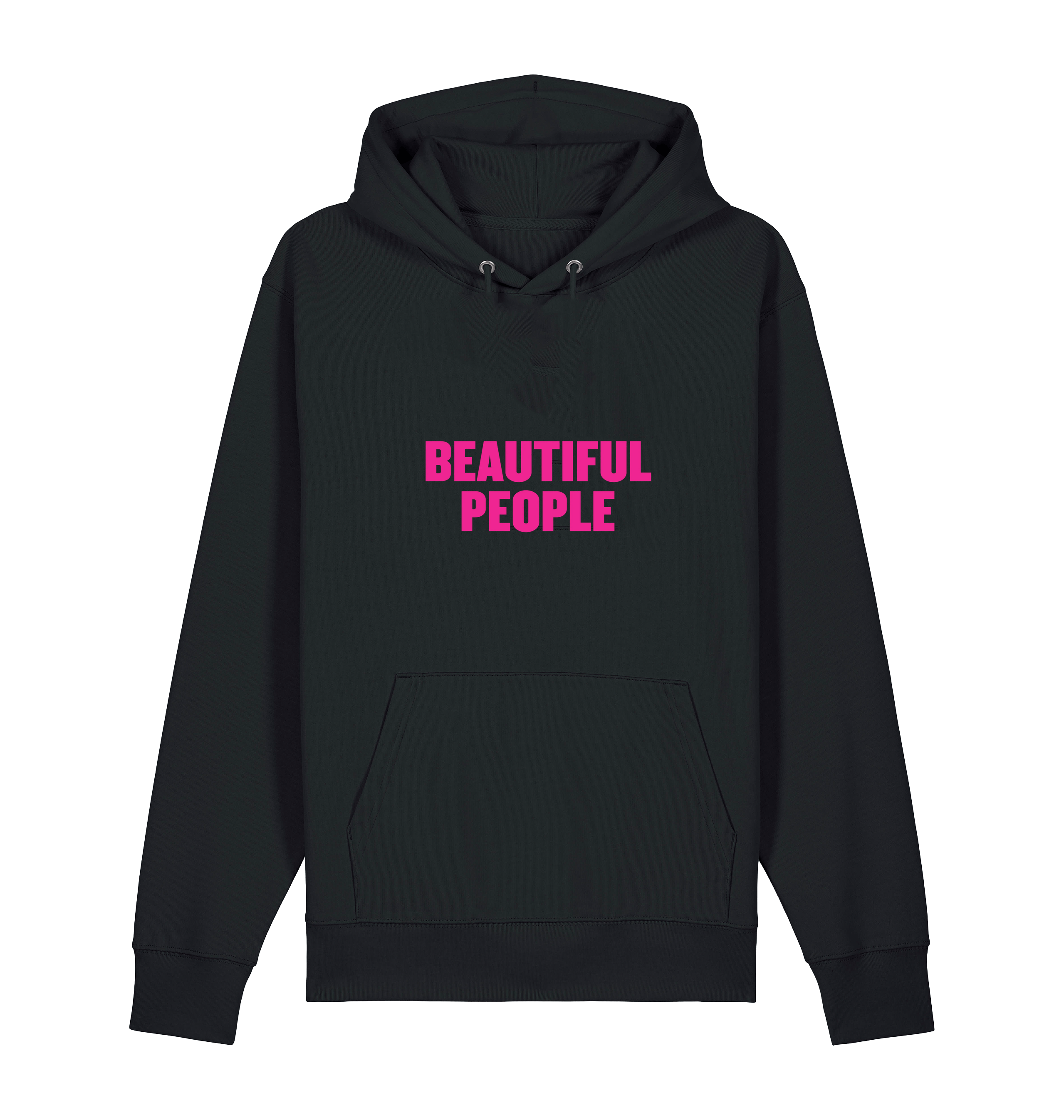 Black Printed Sweater Front