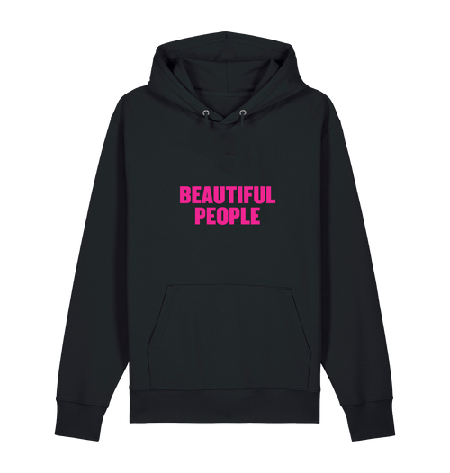 Black Printed Sweater Front