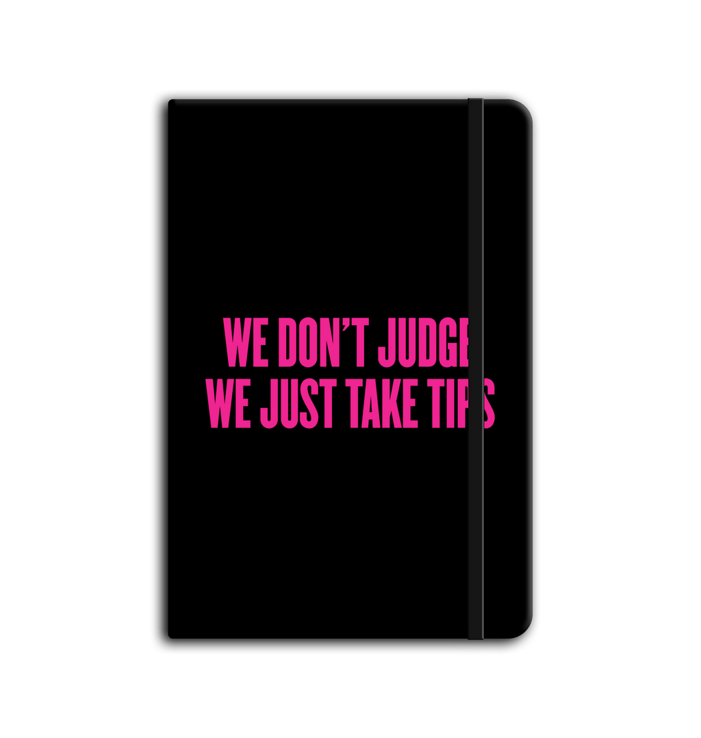 Black Notebook Front