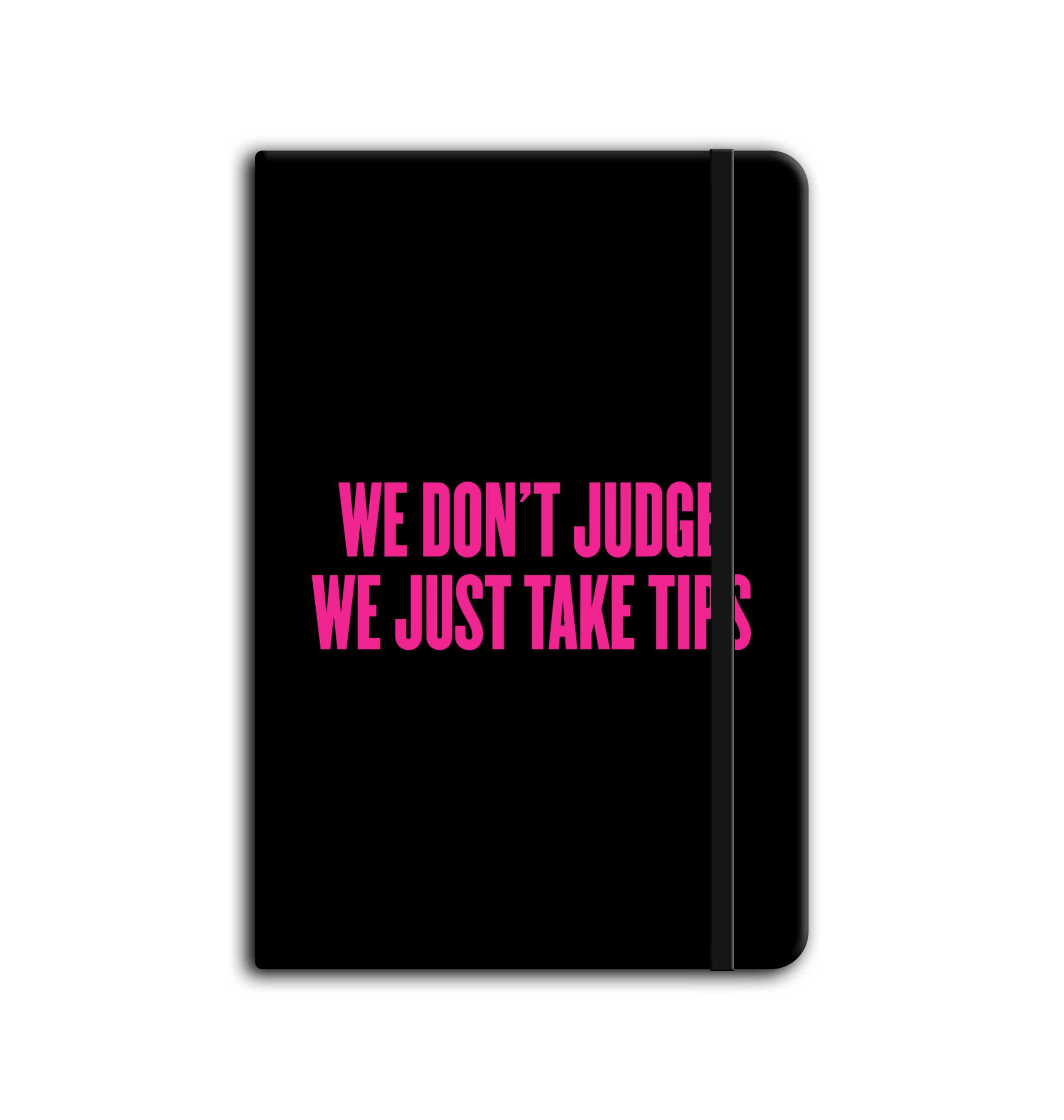 Black Notebook Front