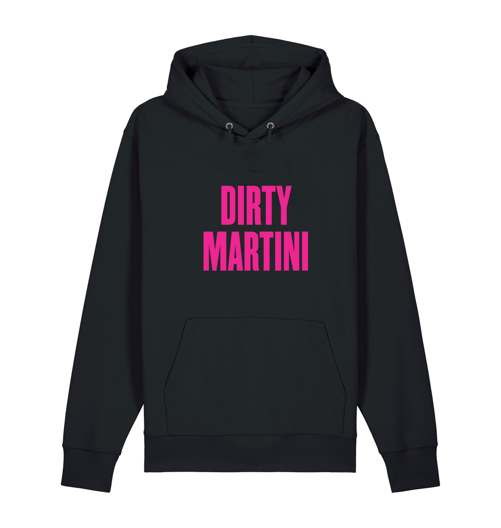Black Printed Sweater Front