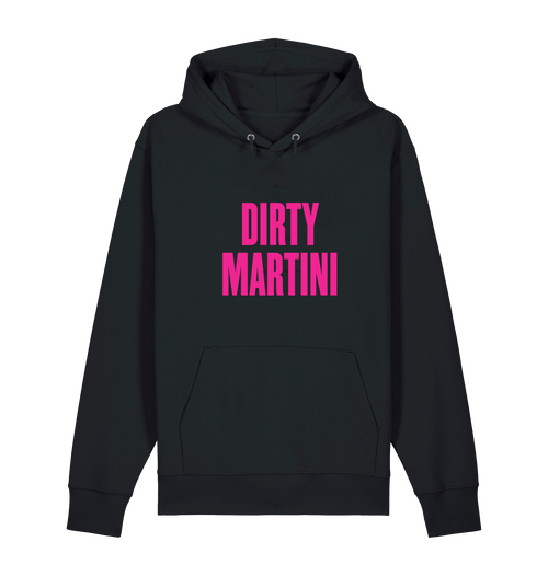 Black Printed Sweater Front