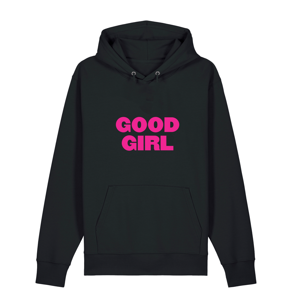 Black Printed Sweater Front
